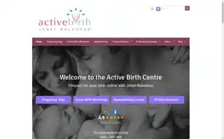 Activebirthcentre.com Screenshot 2024-07-02 08:10:22