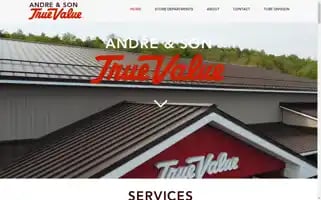 Andreandsontruevalue.com Screenshot 2024-07-06 16:49:05