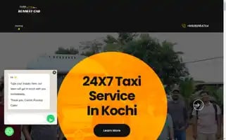 Cochinrunwaycabs.com Screenshot 2024-05-26 13:30:31