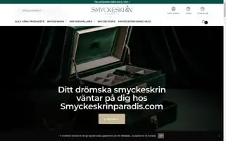 Smyckeskrinparadis.com Screenshot 2024-05-25 06:21:32