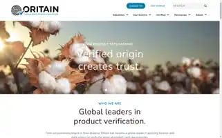 Oritain.com Screenshot 2024-07-03 03:08:38