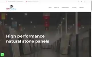 Maavaishnavindustries.com Screenshot 2024-05-28 17:00:11