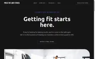 Pressthelimitfitness.com Screenshot 2024-05-20 12:40:34