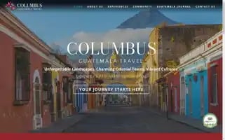 Columbusguatemalatravel.com Screenshot 2024-04-17 16:35:35