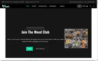 Weedclubdc.com Screenshot 2024-05-28 14:43:37