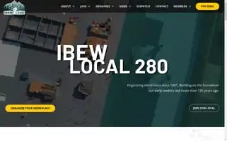 Ibew280.org Screenshot 2024-07-04 14:18:24