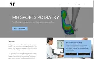 Mhsportspodiatry.com Screenshot 2024-07-03 11:27:49