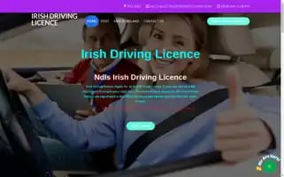 Getirishdrivinglicense.com Screenshot 2024-05-29 08:38:43