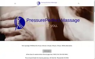 Pressureperfectmassage.com Screenshot 2024-06-14 00:37:30