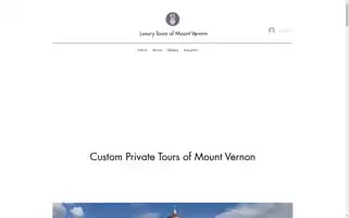 Luxurytoursofmountvernon.com Screenshot 2024-04-26 16:09:36