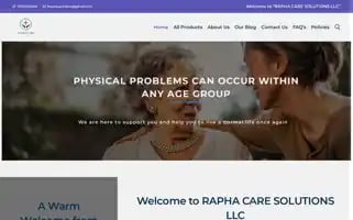 Raphacaresolutions.com Screenshot 2024-05-28 12:27:04