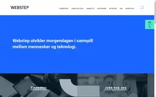 Webstep.no Screenshot 2024-07-02 14:21:04