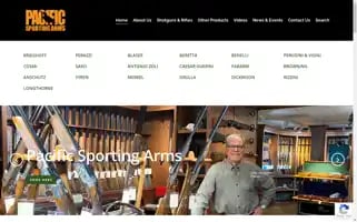 Pacificsportingarms.com Screenshot 2024-06-11 08:34:00