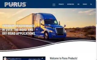 Purusproducts.com Screenshot 2024-07-09 16:36:45