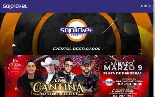 Soloticket.com.co Screenshot 2024-04-15 12:19:19