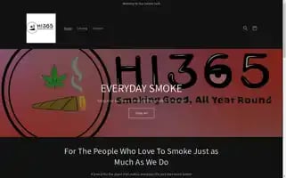 Hi365cannabrand.com Screenshot 2024-04-27 09:03:21