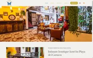 Posadamariposaboutiquehotel.com Screenshot 2024-04-25 03:31:43