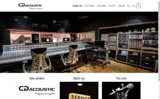 Cdacoustic.com.vn Screenshot 2024-05-25 14:44:41