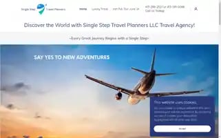 Singlesteptravelplanners.com Screenshot 2024-04-15 12:55:48