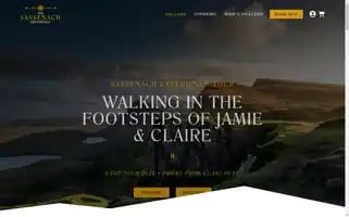 Sassenachexperienceandtours.com Screenshot 2024-04-17 14:32:01