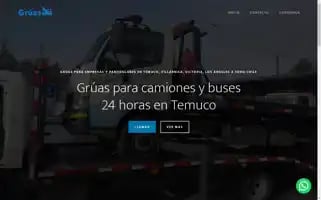Gruasparacamionesybuses24horas.cl Screenshot 2024-06-16 15:24:18