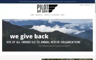 Pilotpetgear.com Screenshot 2024-05-05 00:03:28