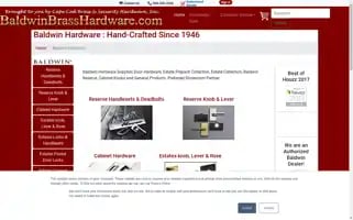 Baldwinbrasshardware.com Screenshot 2024-06-13 07:53:18