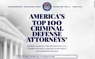 Top100criminaldefenseattorneys.com Screenshot 2024-06-11 12:46:10