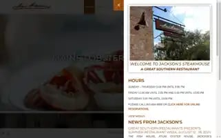 Jacksonsrestaurant.com Screenshot 2024-07-01 17:39:06