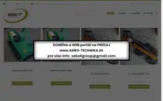 Agro-technika.sk Screenshot 2024-05-19 19:49:15