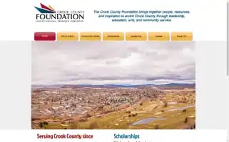 Crookcountyfoundation.org Screenshot 2024-07-06 10:38:36