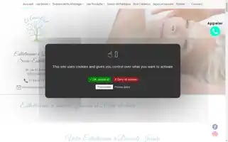 Estheticienne-issoire.fr Screenshot 2024-05-21 21:32:50