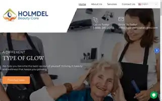 Holmdelbeautycare.com Screenshot 2024-06-14 16:37:25