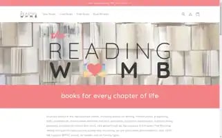 Thereadingwomb.com Screenshot 2024-04-27 06:19:44