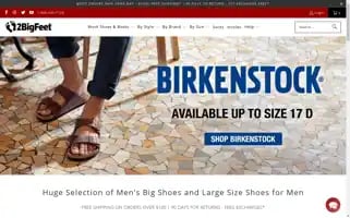 2bigfeet.com Screenshot 2024-05-04 14:35:59
