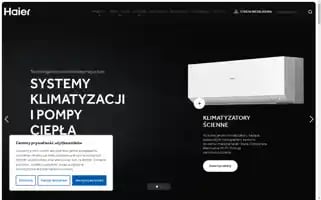 Haier-ac.pl Screenshot 2024-06-27 22:45:22