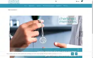 Cherishedmemorieskeepsakes.com Screenshot 2024-07-06 04:50:51