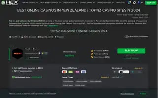Nzcasinohex.com Screenshot 2024-07-04 16:48:10