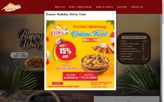 Everestcurrybar.com Screenshot 2024-07-05 07:56:41