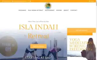 Islaindahretreat.com Screenshot 2024-07-04 19:02:29