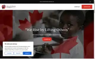 Giveahandcharitycanada.com Screenshot 2024-07-05 19:56:23