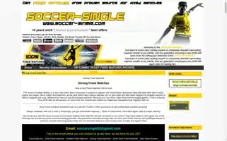 Soccer-single.com Screenshot 2024-06-13 10:40:34