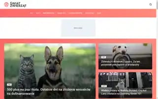 Swiatzwierzat.pl Screenshot 2024-07-10 02:57:19