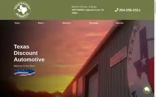 Txdiscountautomotive.com Screenshot 2024-05-16 22:33:52