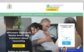 Hopecounselingsoutheast.com Screenshot 2024-07-06 18:37:26