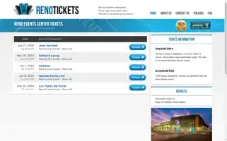 Renoticketoffice.com Screenshot 2024-04-19 10:16:36