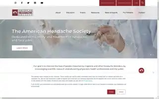 Americanheadachesociety.org Screenshot 2024-06-26 19:55:26