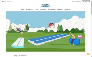 Wholesaleairtrack.com Screenshot 2024-05-05 21:59:57