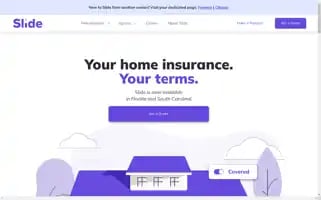 Slideinsurance.com Screenshot 2024-07-05 17:47:55