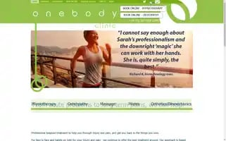 Onebodyclinic.co.uk Screenshot 2024-07-02 10:17:51